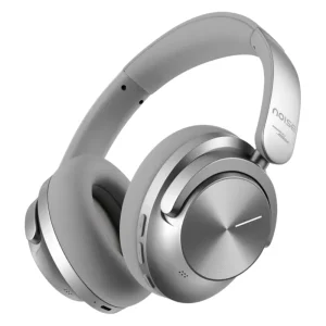 Silver Bluetooth Headphones